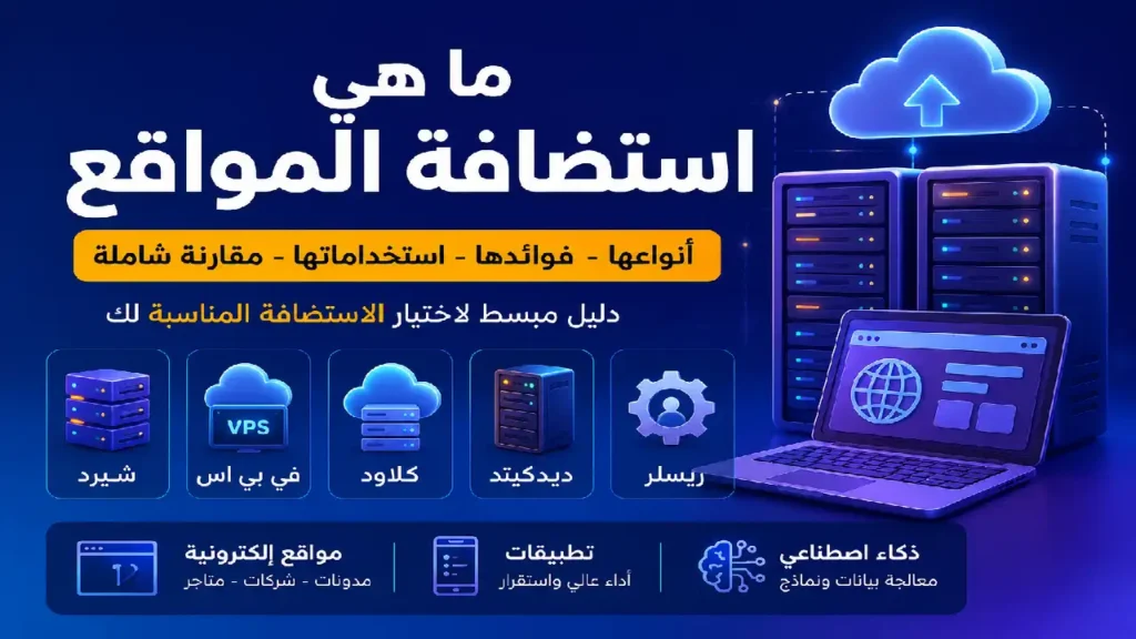 ما هي استضافة المواقع